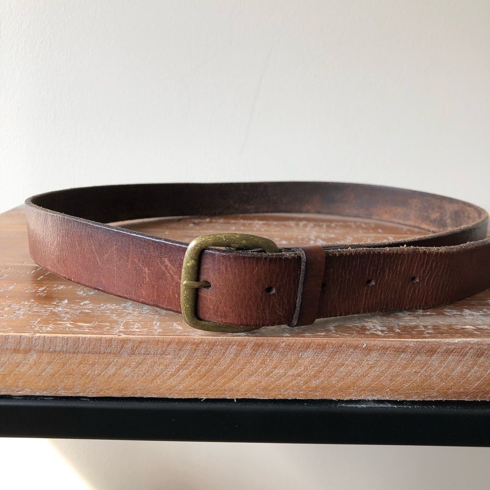 Rugby Leather Belt